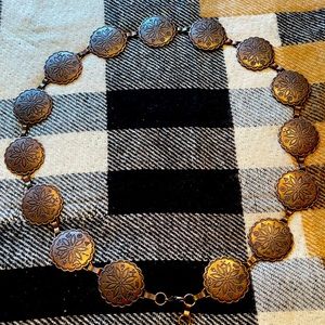 Copper Concho Belt